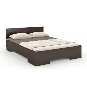 łóżko drewniane bukowe skandica spectrum maxi / 180x200 cm, kolor palisander