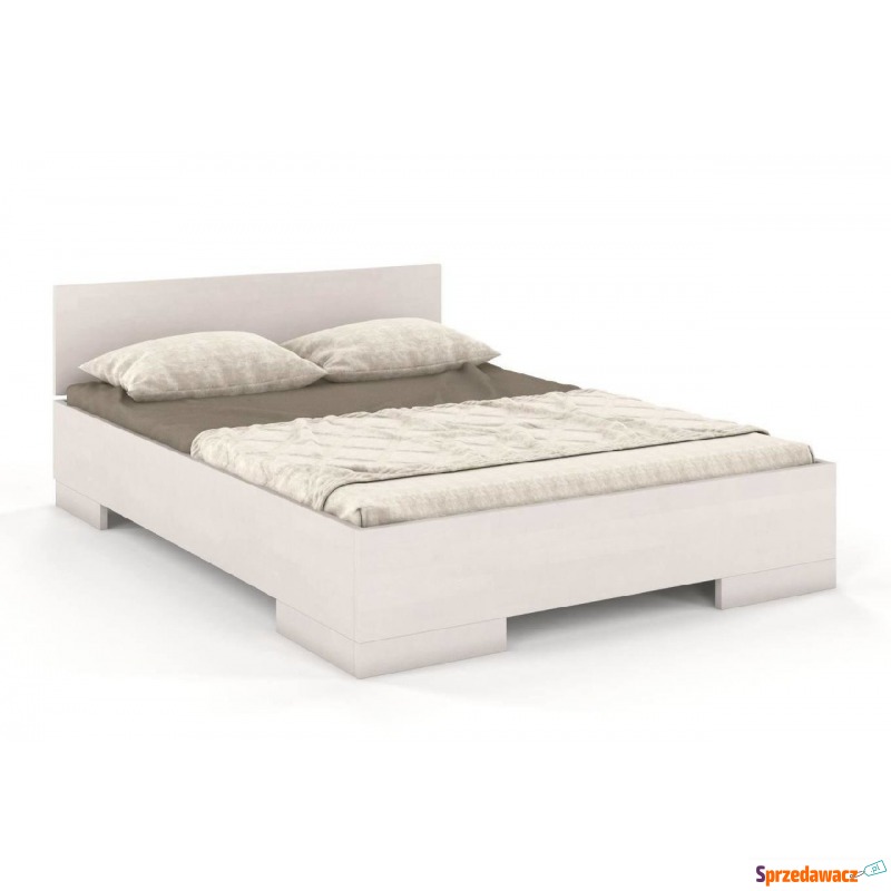 łóżko drewniane bukowe skandica spectrum maxi... - Łóżka - Knurów