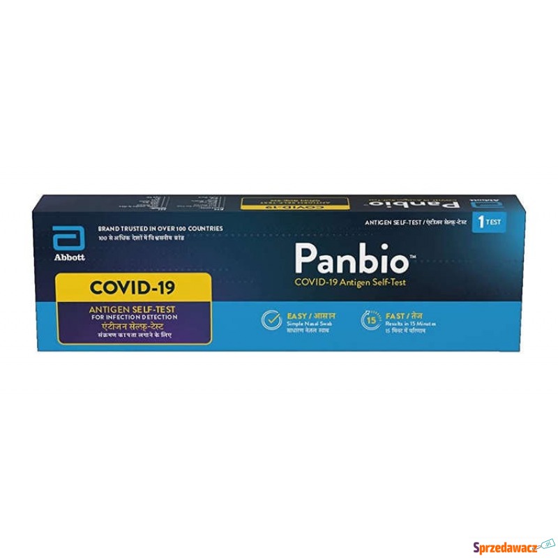 Panbio covid-19 test antygenowy x 1 sztuka - Testy, wskaźniki, mierniki - Rybnik