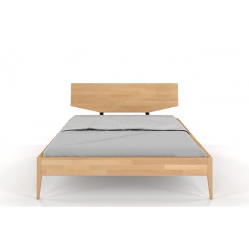 łóżko drewniane bukowe skandica sund / 120x200 cm, kolor naturalny
