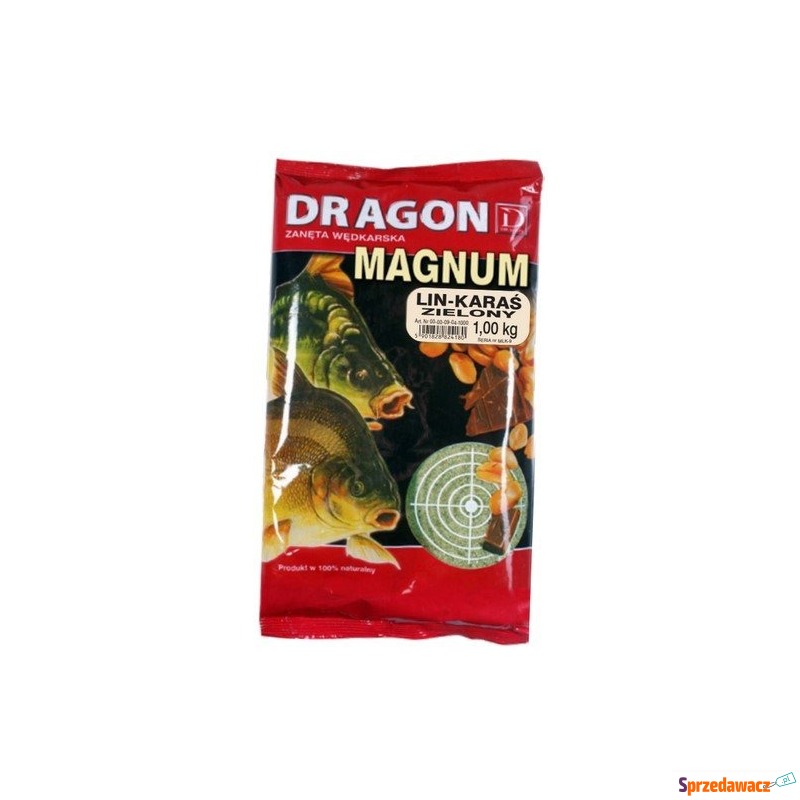 zanęta dragon magnum lin-karaś 1kg 09-05-1000 - Zanęty i przynęty - Dąbrowa Górnicza