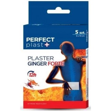 Plaster rozgrzewający ginger forte perfect plast x 5 sztuk