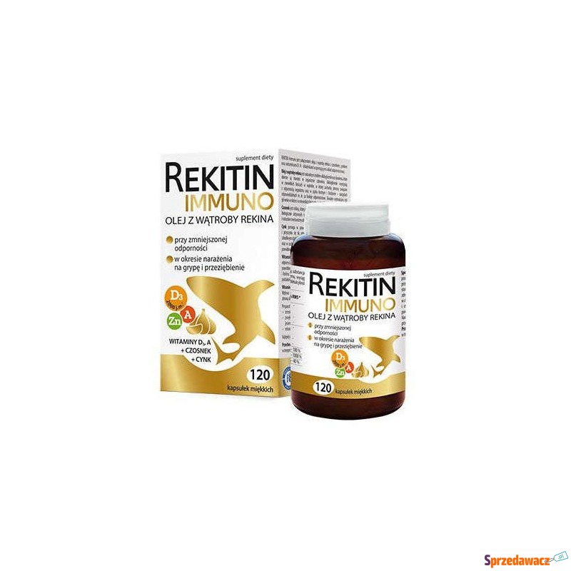 Rekitin immuno x 120 kapsułek - Witaminy i suplementy - Siedlce