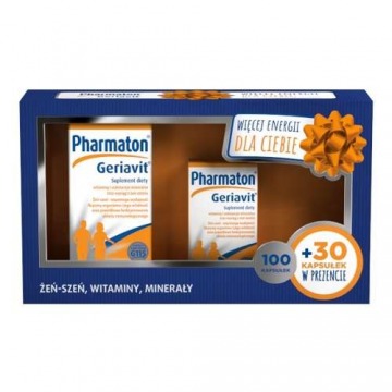 Pharmaton geriavit x 100 tabletek + 30 tabletek gratis