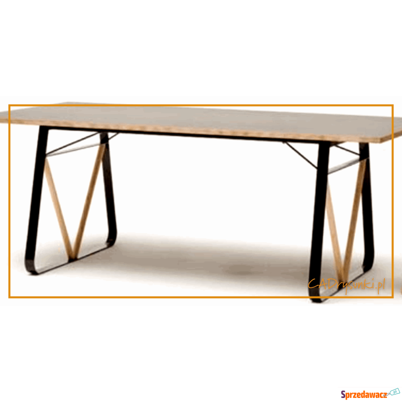Biurko w stylu nowyLOFT - Stoły, stoliki, ławy - Swarzędz