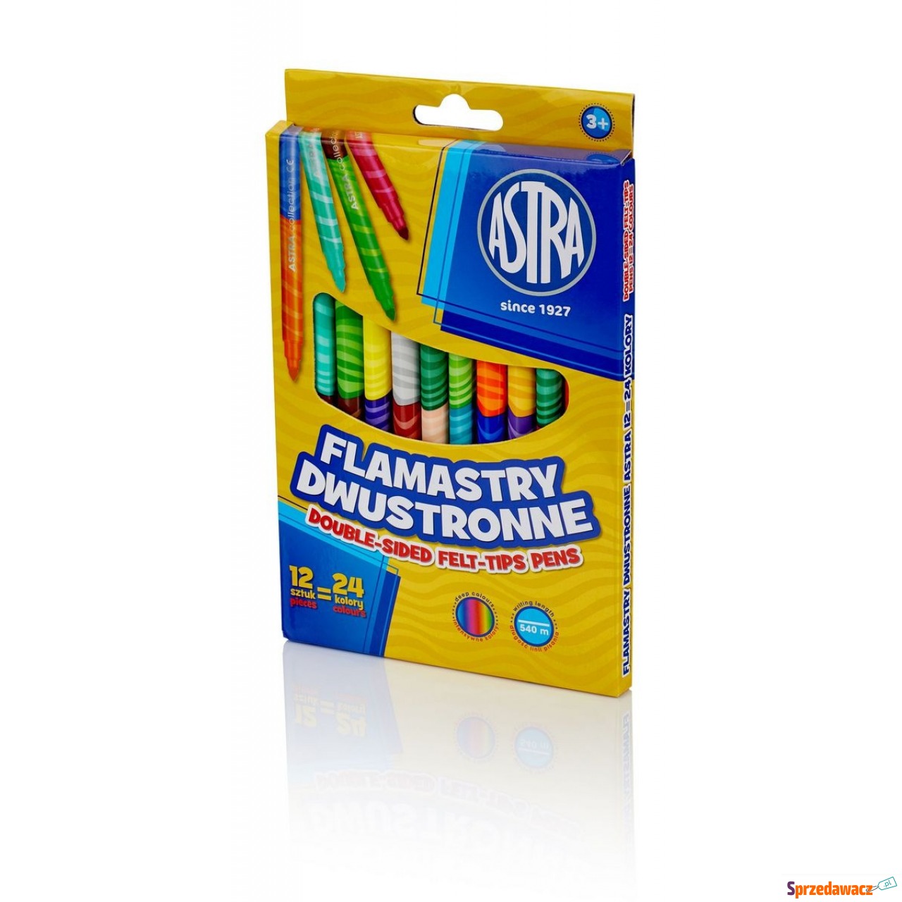Flamastry Astra dwustronne 12/24...