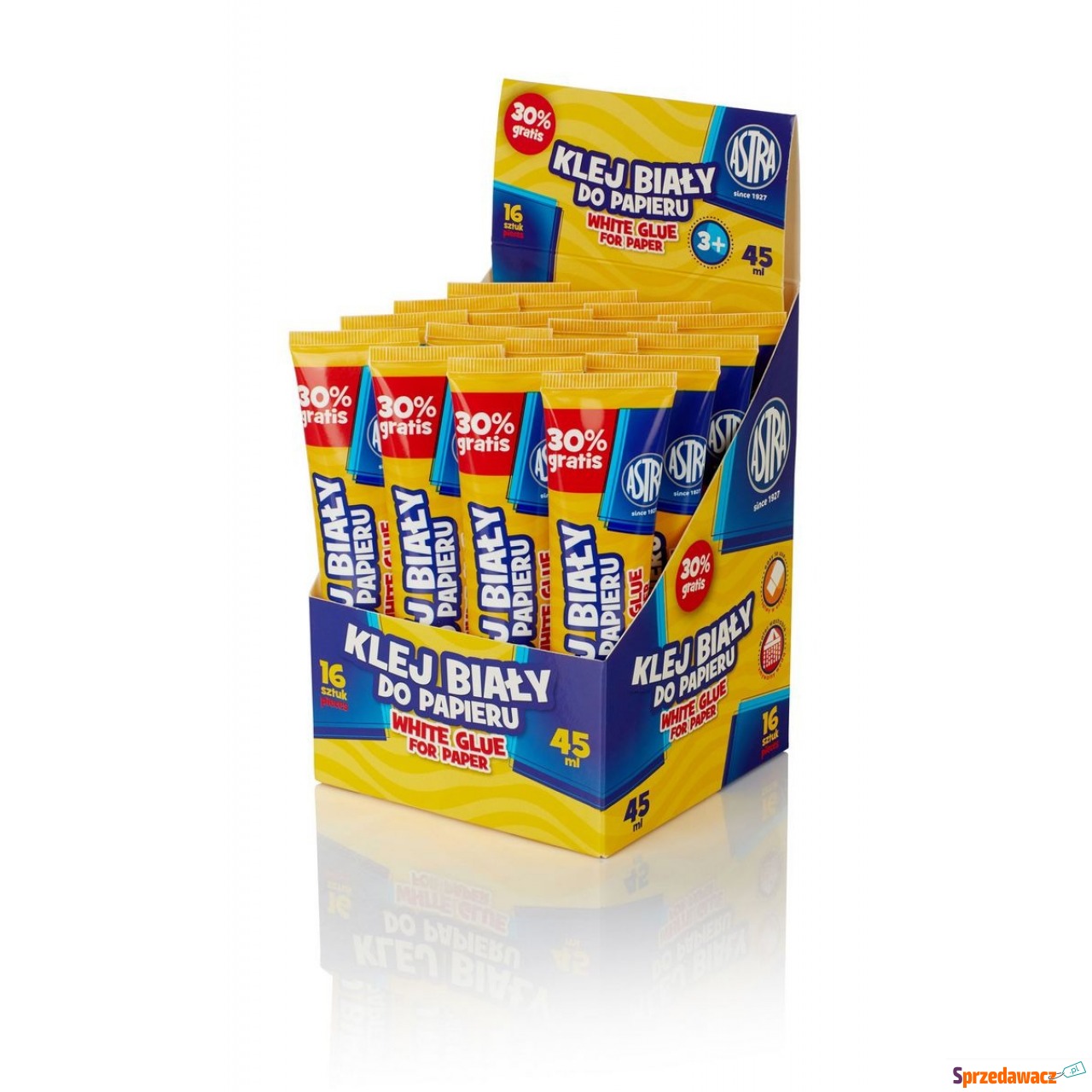 Klej biały do papieru w tubie 35ml...