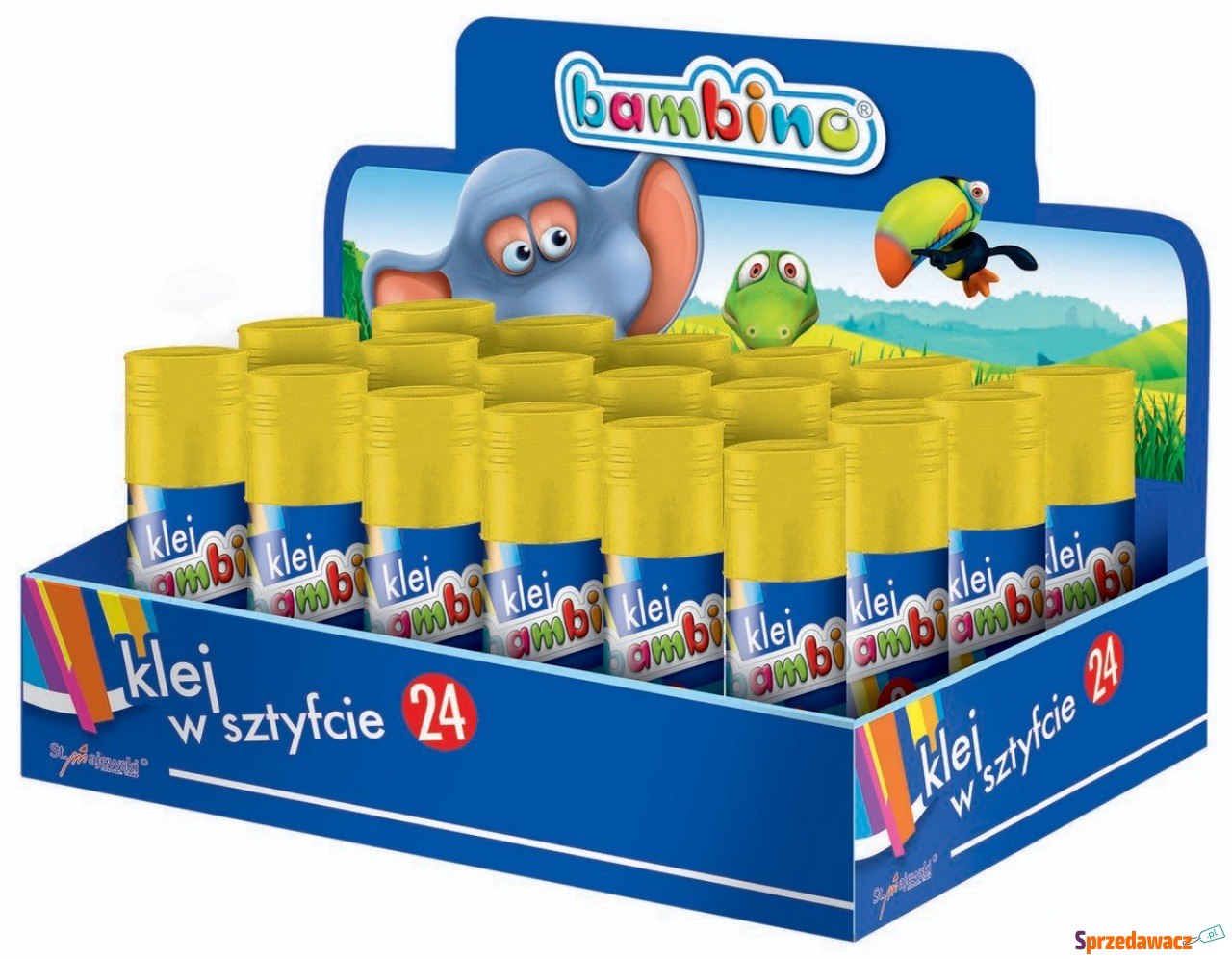 Klej sztyft 9g zoo Bambino