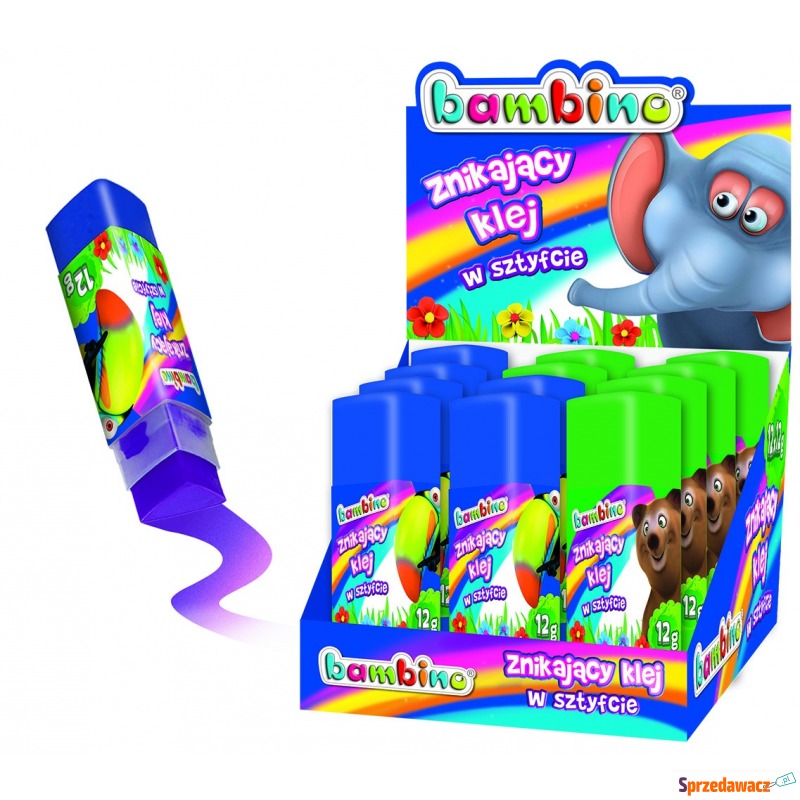 Klej sztyft znikający 12g Bambino