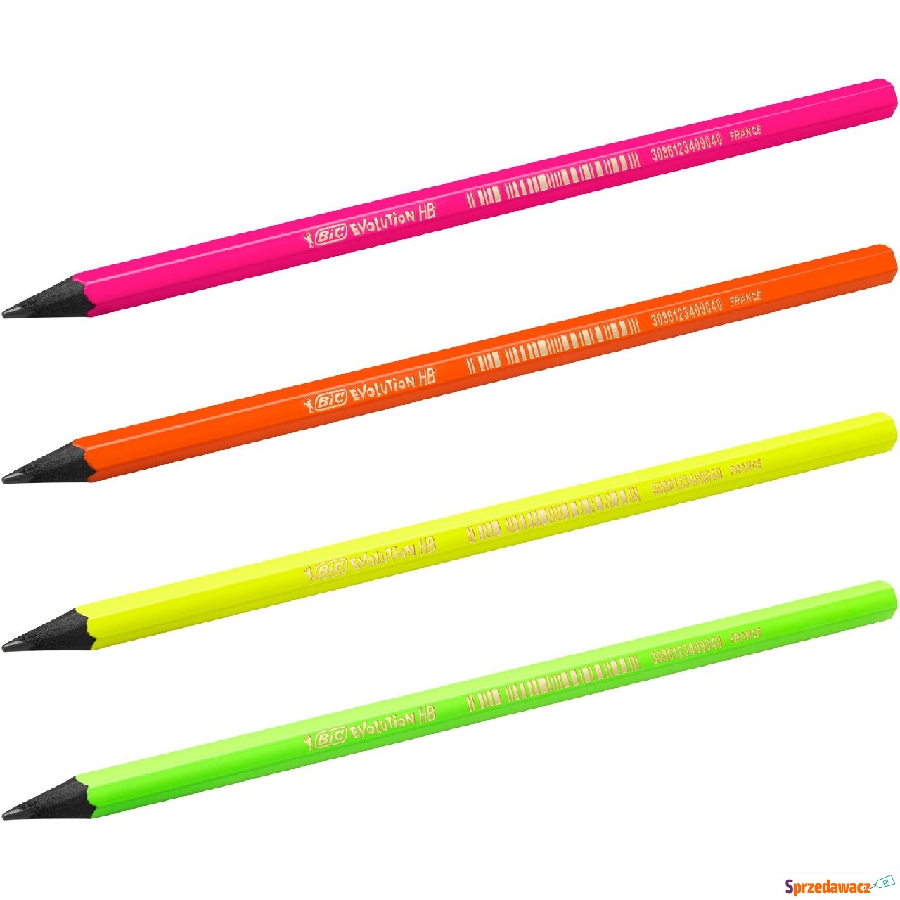 Ołówek Bic Evolution fluo