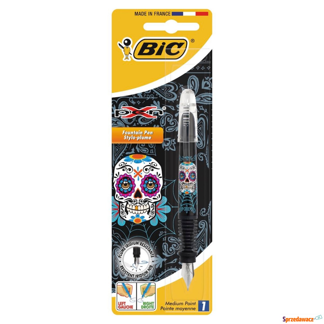 Pióro wieczne Bic Xpen skull