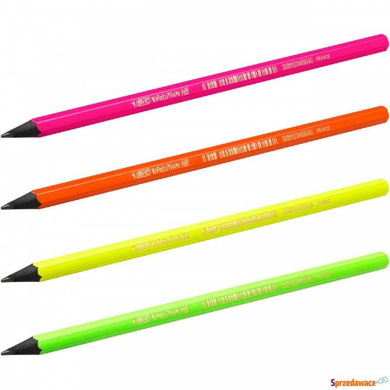 Ołówek Bic Evolution fluo - Artykuły papiernicze... - Skarżysko-Kamienna