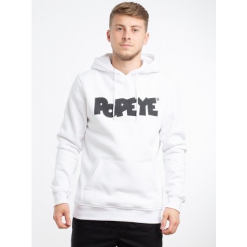 MC416 Popeye Gulp Hoody White