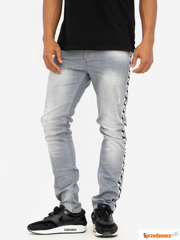 Tape BW Slim Jeans Grey - Spodnie - Wałbrzych