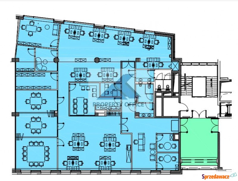 Śródmieście: biuro 484,54 m2 - Lokale użytkowe do w... - Warszawa