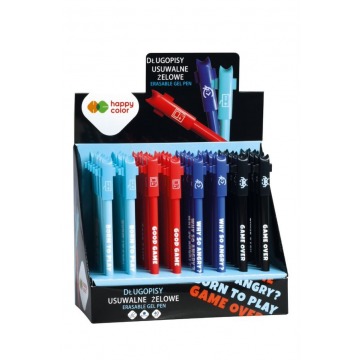 Długopis wymazywalny ścieralny Games Happy Color niebieski
