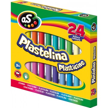 Plastelina Astra AS 24 kolorów