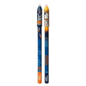 Długopis ścieralny wymazywalny dla chłopców 0,5mm niebieski Space