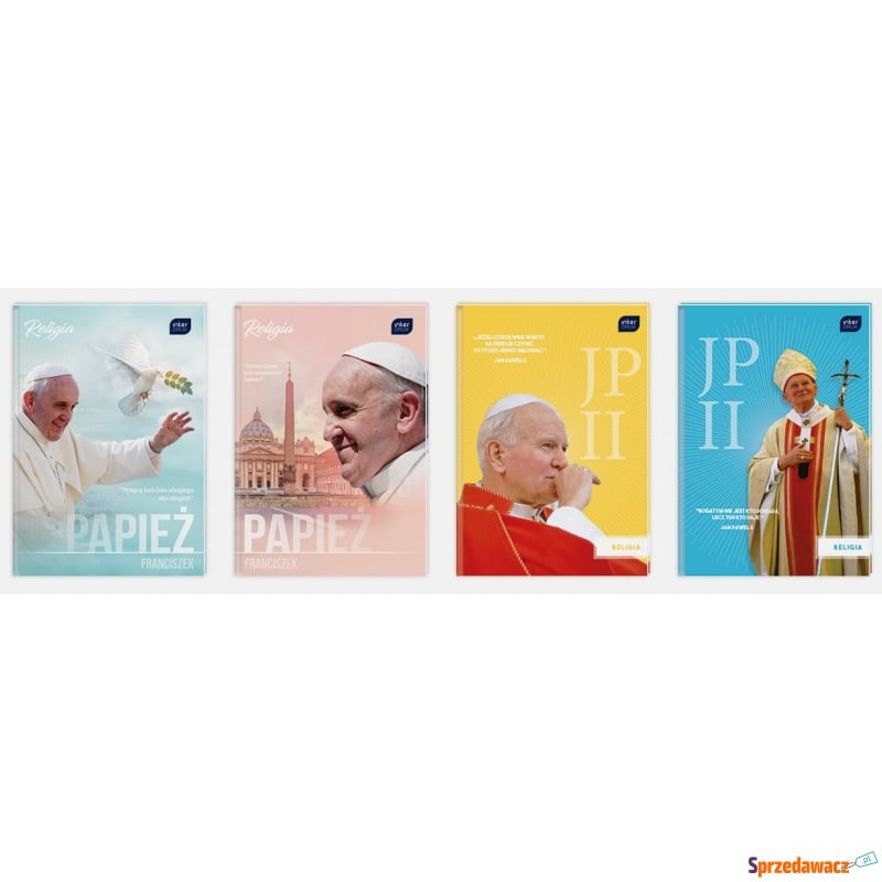 brulion przedmiotowy religia z papieżem jp2 i... - Notesy i zeszyty - Częstochowa
