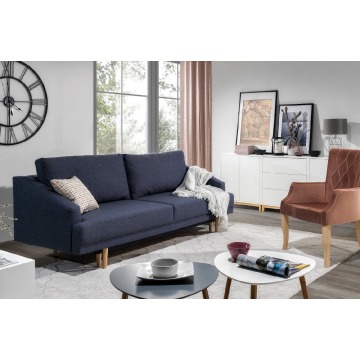nowoczesna sofa lobos z funkcją spania i pojemnikiem na pościel