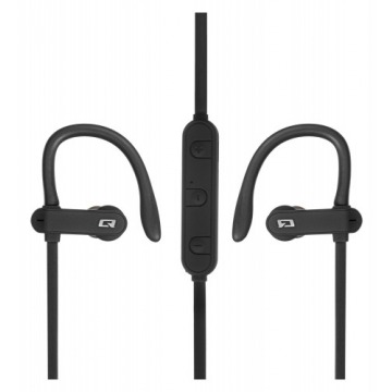 Słuchawki bezprzewodowe Qoltec 50826 (dokanałowe; bezprzewodowe; TAK; kolor czarny