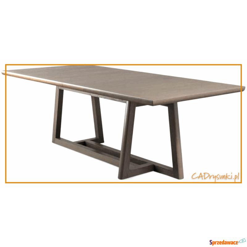 Biurko z podwójnym podnóżkiem - Stoły, stoliki, ławy - Swarzędz