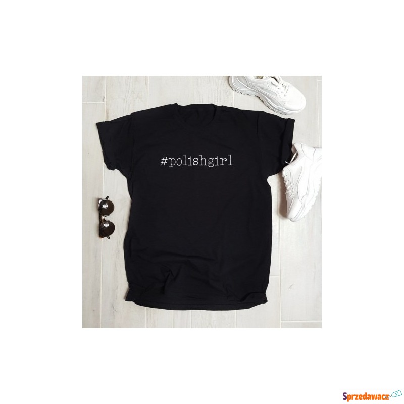 koszulka damska #polishgirl - Bluzki, koszulki - Zamość