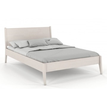 łóżko drewniane sosnowe visby radom / 120x200 cm, kolor orzech