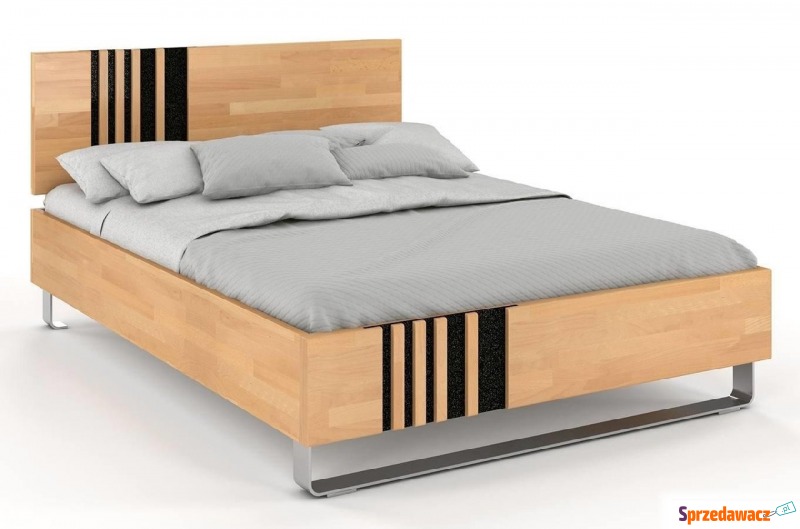 łóżko drewniane bukowe visby kielce / 120x200... - Łóżka - Gołków