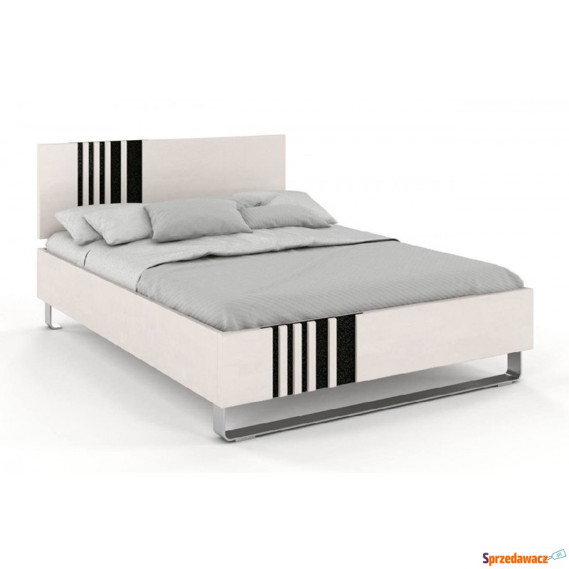 łóżko drewniane bukowe visby kielce / 140x200... - Łóżka - Gdynia
