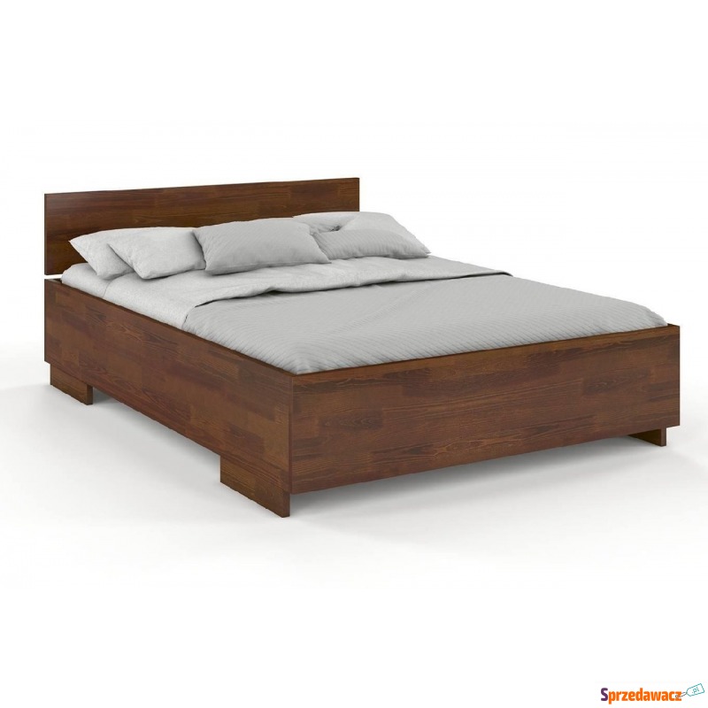łóżko drewniane sosnowe visby bergman high bc... - Łóżka - Skierniewice