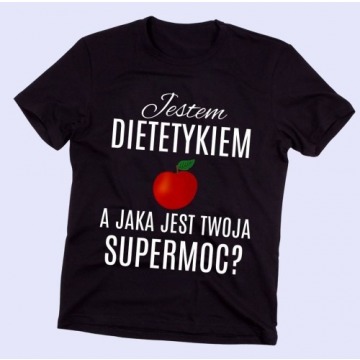 koszulka na prezent dla dietetyka