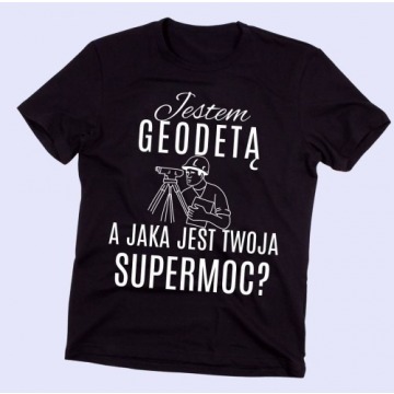 koszulka na prezent dla geodety