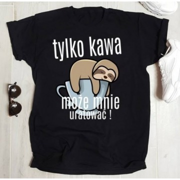 koszulka damska dla kobiety lubiącej kawę