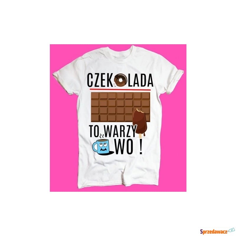 koszulka z nadrukiem - Bluzki, koszule - Dąbrowa Górnicza