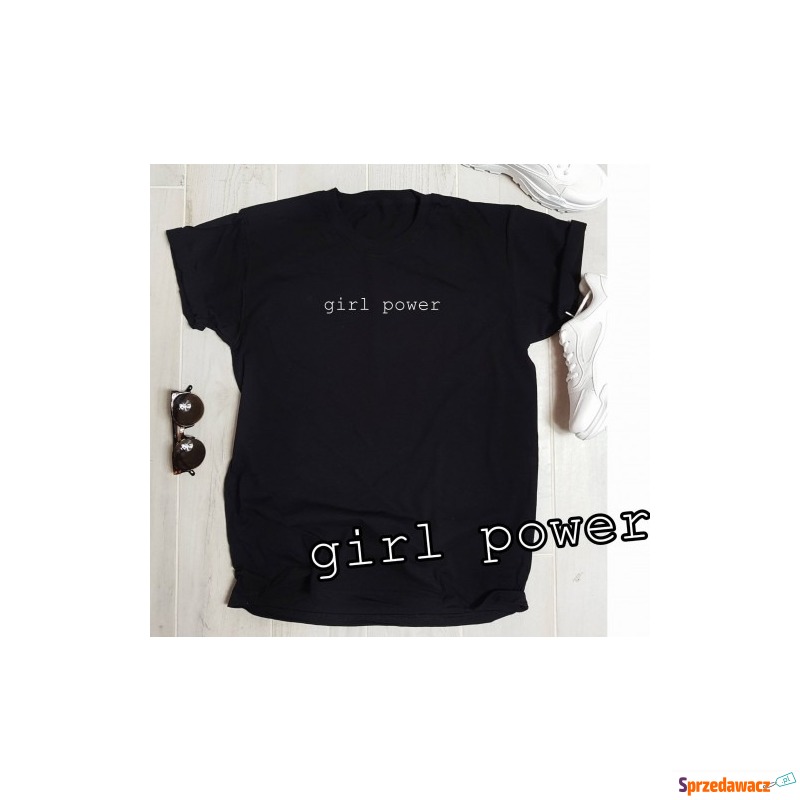 koszulka damska girl power - Bluzki, koszule - Warszawa