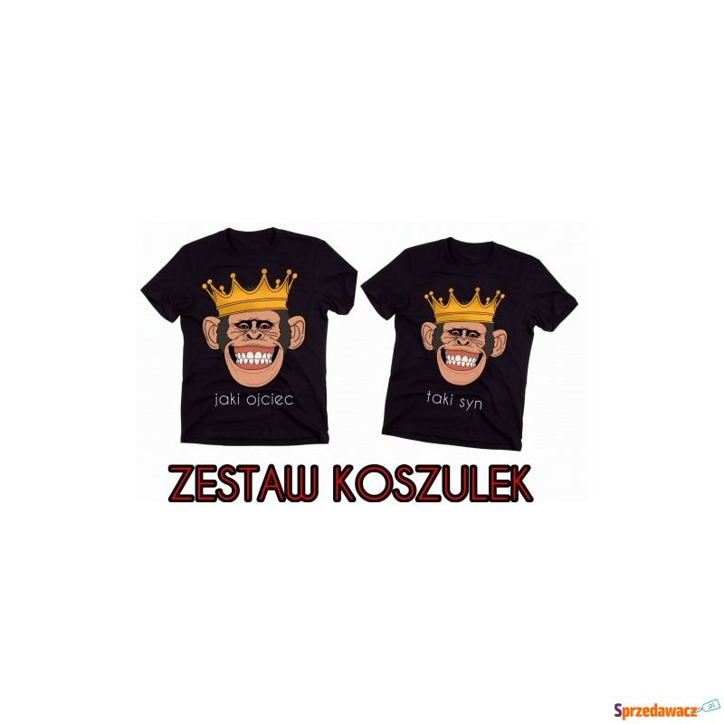 zestaw koszulek dla ojca i syna, dla taty i syna - Bluzki, koszulki - Opole