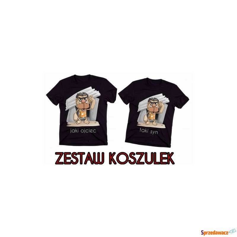 zestaw koszulek dla ojca i syna, dla taty i syna - Bluzki, koszulki - Żukowo