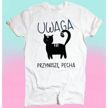 koszulka dla kociary, koszulka dla kobiety lubiącej koty