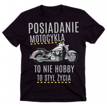 koszulka dla miłośnika motocykli