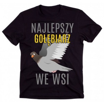 prezent dla gołębiarza, koszulka dla hodowcy gołębi
