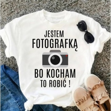 koszulka dla FOTOGRAFKI