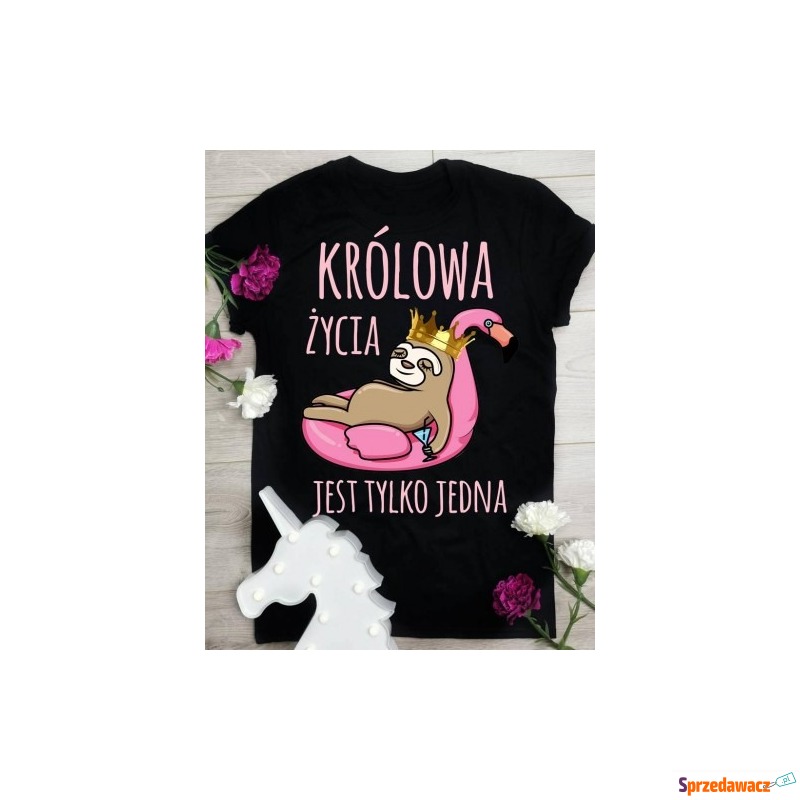 koszulka na prezent dla kobiety - Bluzki, koszule - Łódź