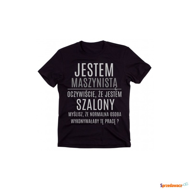 koszulka dla maszynisty - Bluzki, koszulki - Łódź