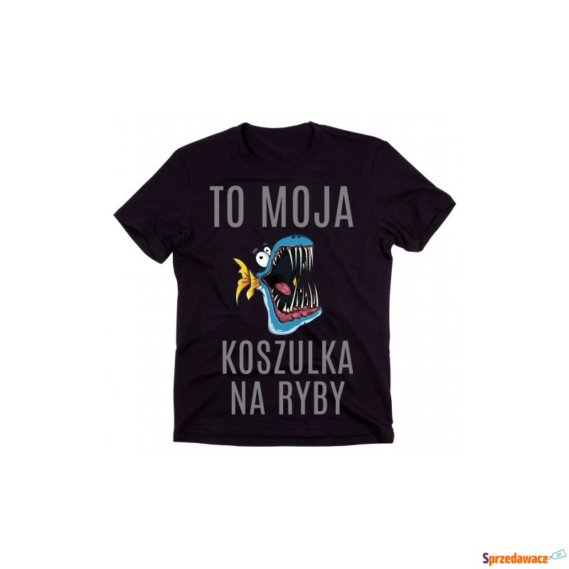 śmieszna koszulka męska dla wędkarza - Koszulki męskie - Białystok