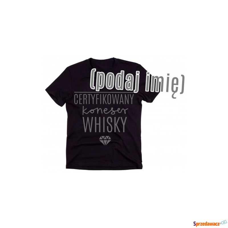 koszulka dla faceta lubiącego whisky - Bluzki, koszulki - Chruszczobród