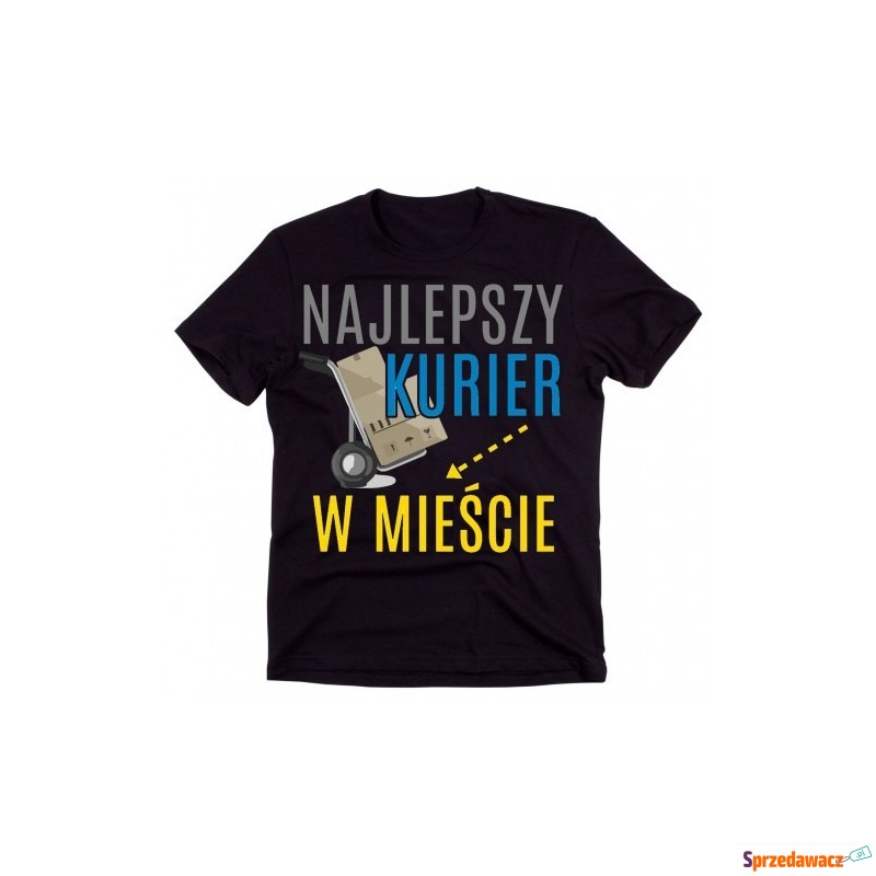 koszulka dla kuriera, najlepszy kurier w mieście - Bluzki, koszulki - Kraków