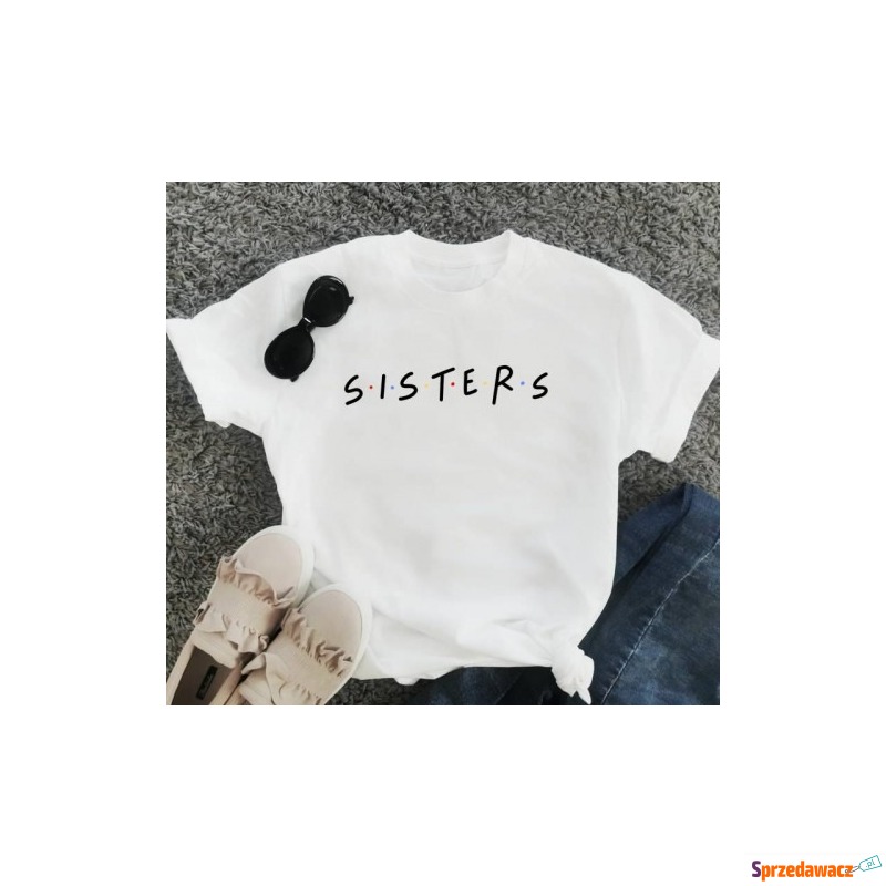 sisters, koszulka dla przyjaciółek - Bluzki, koszule - Tarnowiec