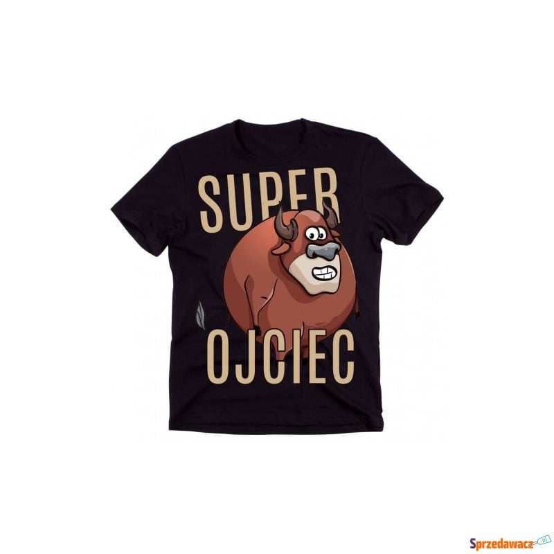 Koszulka taty SUPER OJCIEC - Bluzki, koszulki - Zamość