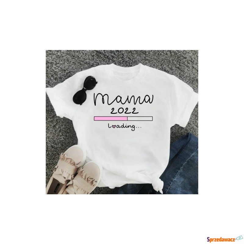 koszulka ciążowa dla przyszłej mamy - Bluzki, koszule - Piotrków Trybunalski